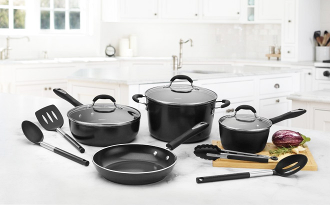 Cuisinart 11-Piece Cookware Set $59 Shipped