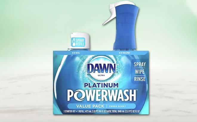 Dawn Dish Soap Starter Kit & Refill $8