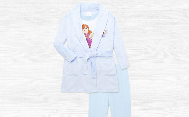 Disney Girls 3-Piece Pajama Set $16