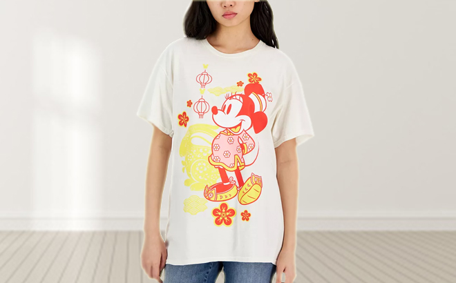 Disney Minnie Mouse Tee $8