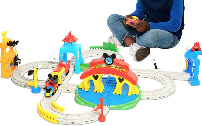 Disney Train Track Set