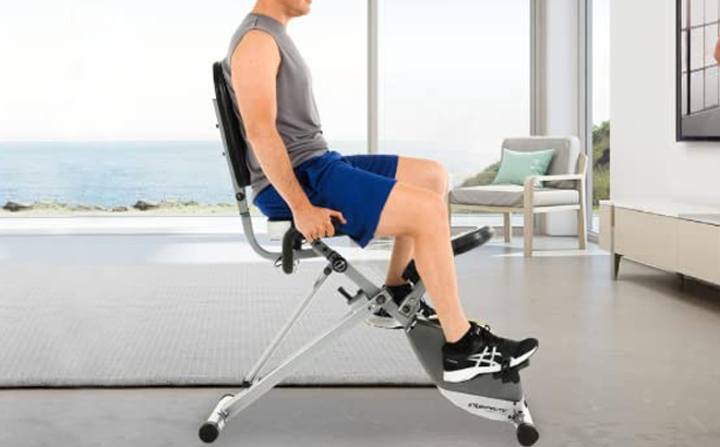 Folding Recumbent Bike $99