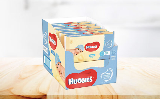 Huggies Pure Baby Wipes 560-Count $19.99