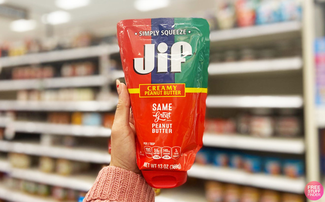 Jif Squeeze Peanut Butter $1.68