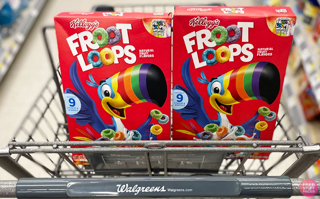 Kelloggs Froot Loops Cereals