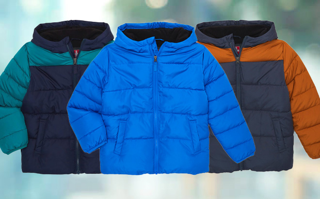 Kids Winter Puffer Jacket $10