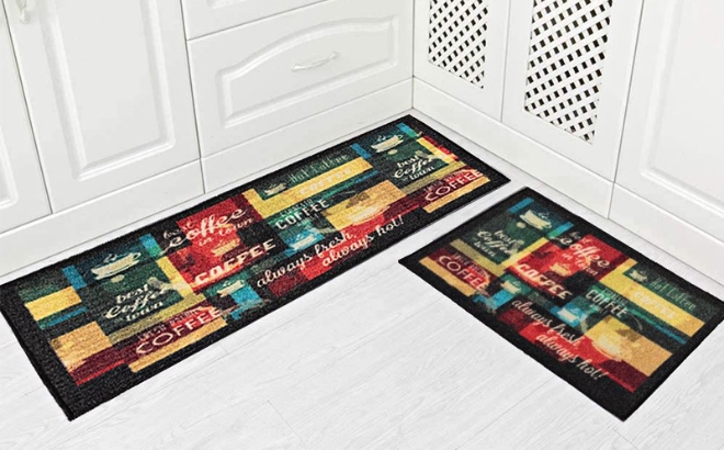 2-Piece Kitchen Mat Sets $15.99