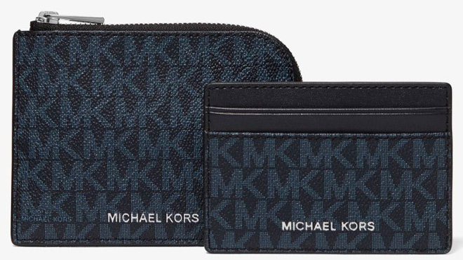 MICHAEL KORS MENS Hudson Logo 2 in 1 Wallet