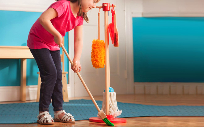 Melissa & Doug Cleaning Play Set $24