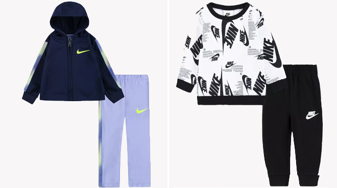 Nike Baby Hooded Jacket and Leggings set