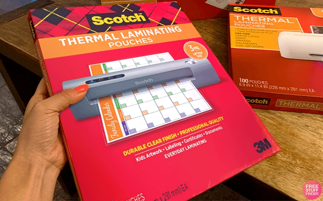 Scotch Thermal Laminating Pouches 100 Pack