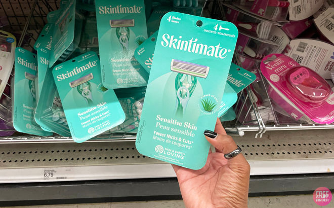 Schick & Skintimate Razors 3 for $6