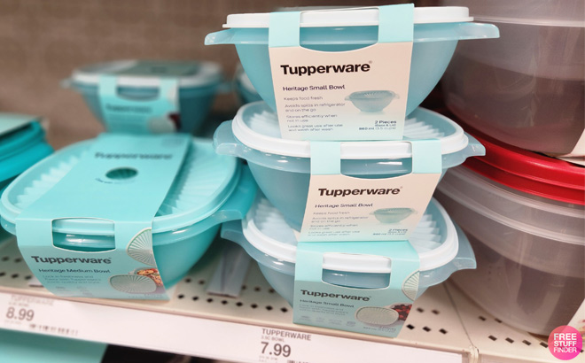 Tupperware Crystal Clear Store & Serve - 25.25C Round Container in