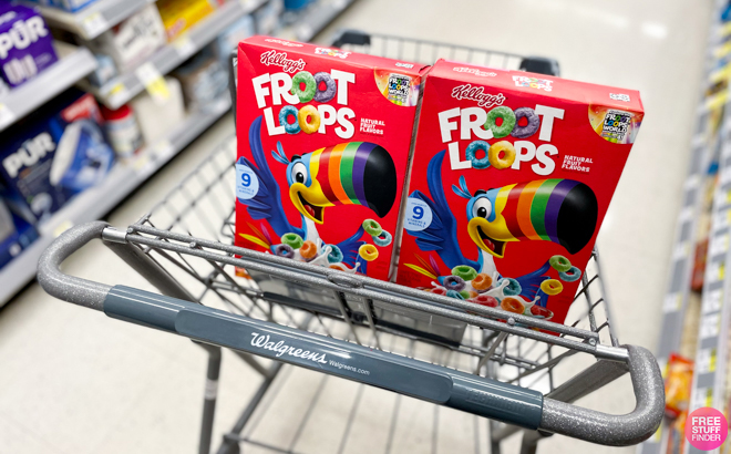 Walgreens Kelloggs Froot Loops Cereal