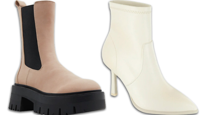 Womens Chelsea Boots and Pointed Toe Stiletto Boots