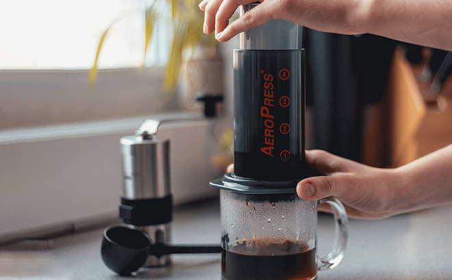 AeroPress Coffee & Espresso Maker $31