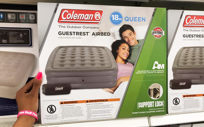 Coleman Queen Air Mattress $36 Shipped