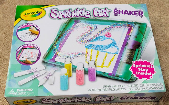 crayola sprinke art shaker