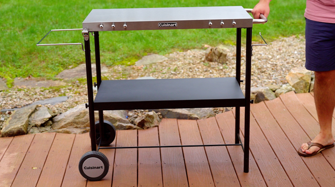 cuisinart bbq prep cart