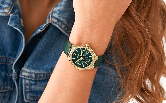 Fossil Women's Leather Watch $42 | Free Stuff Finder