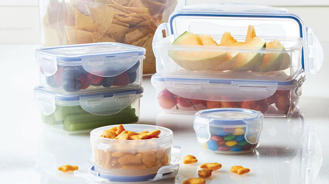 lock n lock 12 piece food storage set