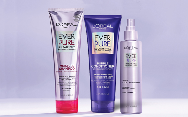 Three L'Oreal Haircare Items $7 Each!