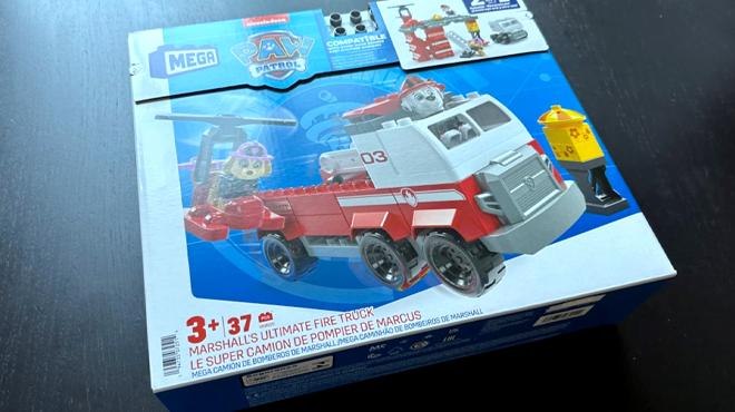 paw patrol marshalls ultimate fire truck playset