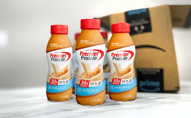 premier protein shakes caramel