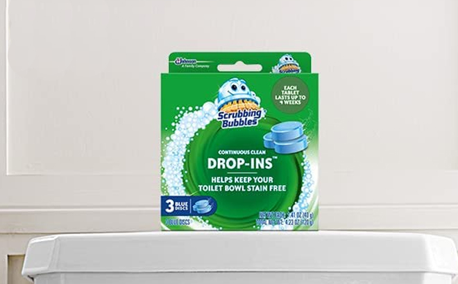 Toilet Cleaner Drop-In 3-Count for $2.91 Each