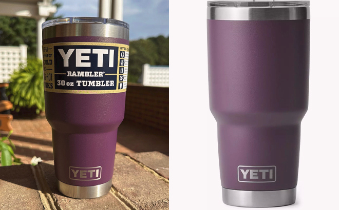 YETI Rambler 20oz Tumbler-Nordic Purple