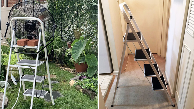 3 Step Portable Folding Ladder