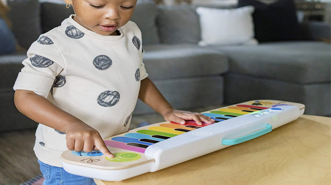 Baby Einstein Notes And Keys Magic Touch Wooden Electronic Keyboard