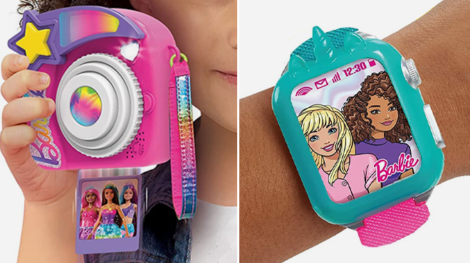 Barbie Camera Watch Bundle