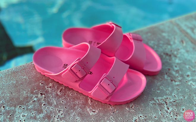 Birkenstock Arizona Essentials Sandals Hot Pink