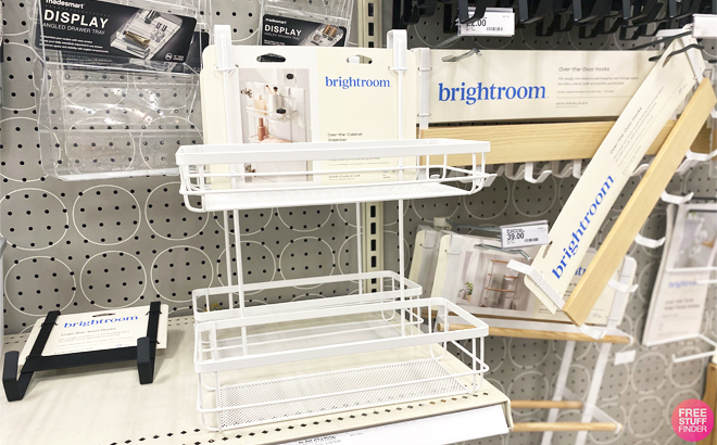 Brightroom over the Cabinet Tiered Storage