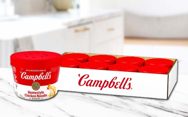 Campbells Homestyle Chicken Noodle Soup 8 Pack