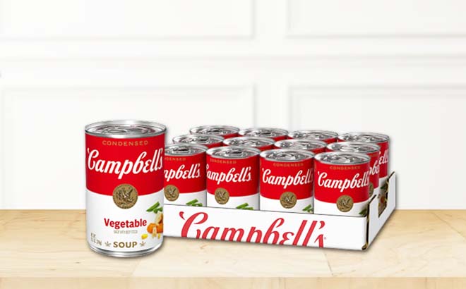 Campbells Vegetable Soup 12 Pack