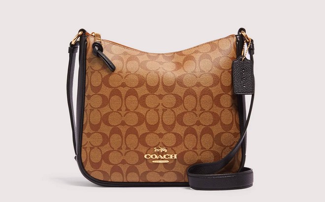 Coach Outlet Ellie File Bag In Signature Canvas