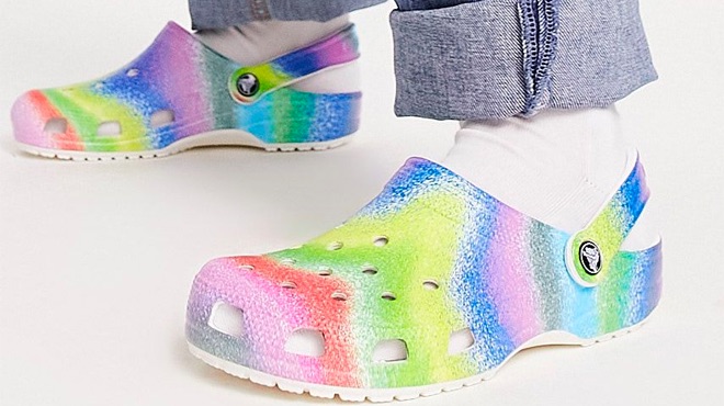 Crocs Spray Dye Clogs