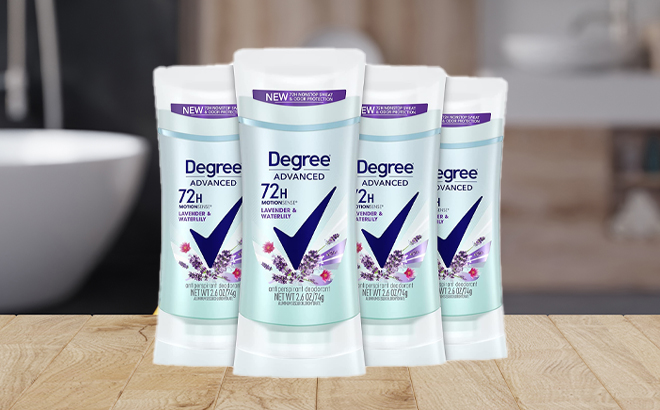 Degree Lavender and Waterlily Antiperspirant for Women