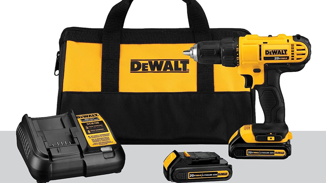 Dewalt Cordless Drill Kit complete kit