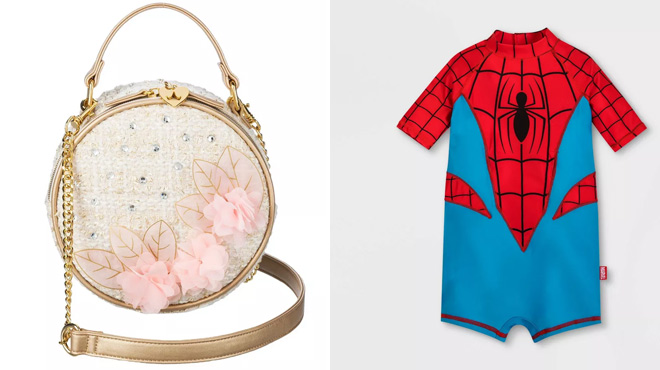 Disney Princess Crossbody Bag Spiderman Swimsuit