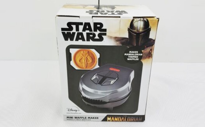 Disney Star Wars Mandalorian Mini Waffle Maker