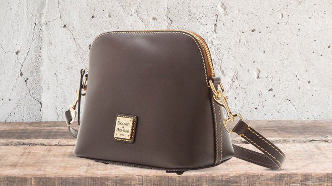 Dooney Bourke Brown Zip Crossbody