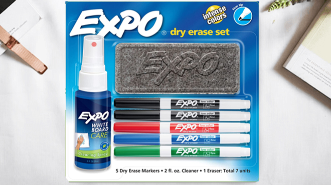 Expo Dry Erase Marker 7 Pc Kit 1