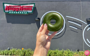 Free Krispy Kreme Green Doughnuts 1