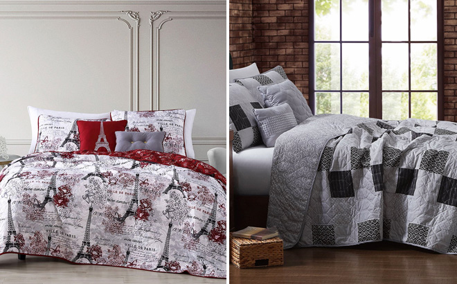 Geneva Home Fashion Amour 5 Piece Quilt Set