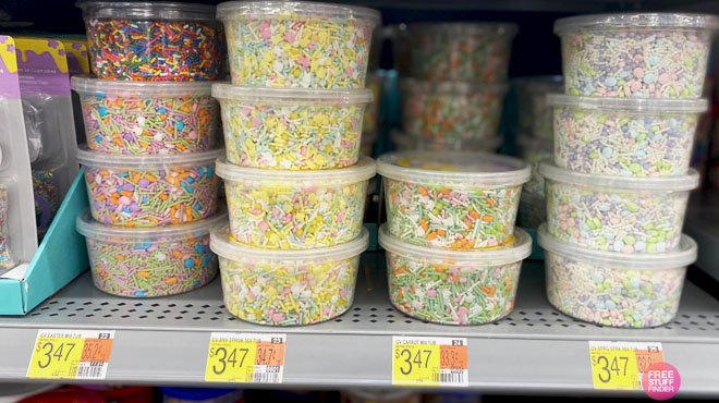 Great Value Sprinkles Mix on the Store Shelf