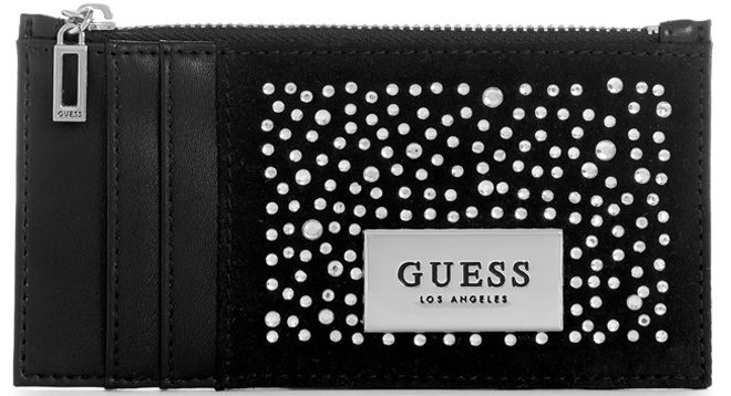 Guess Factory Issa Rhinestone Card Case