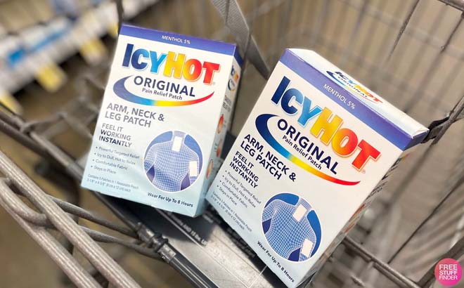 Icy Hot Patches on Cart